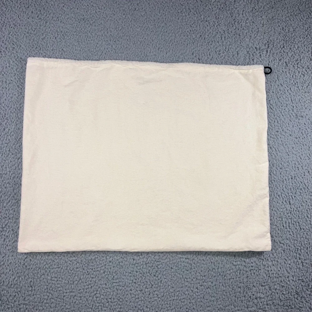 Cole‎ Haan Dust Bag Canvas Drawstring Pouch for Shoes or Accessories Cream